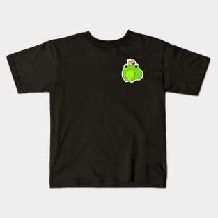 Lesbian pride frog Kids T-Shirt